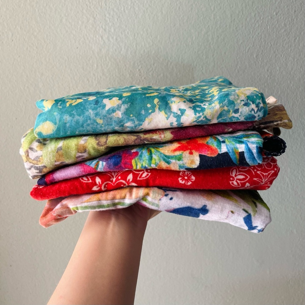 Bundle of 5 Plus Size Tops Blouses